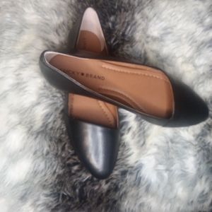 Lucky Brand 7.5M Soft Nappa Silk Ballet Flat